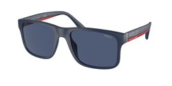 POLO Rectangle Blue Sunglasses-PH4195U 590480 57